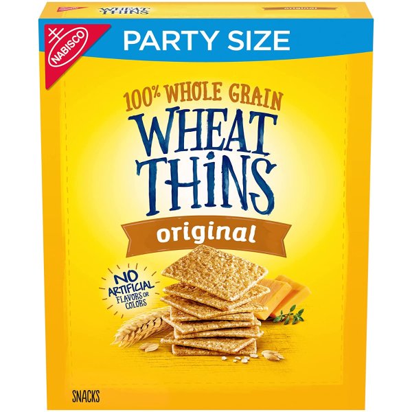 Original Whole Grain Wheat Crackers, Party Size, 20 oz Box