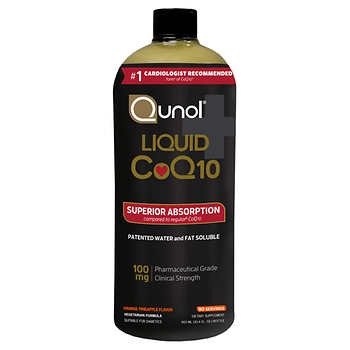 Qunol 液体辅酶CoQ10 100 mg., 30.4 Oz