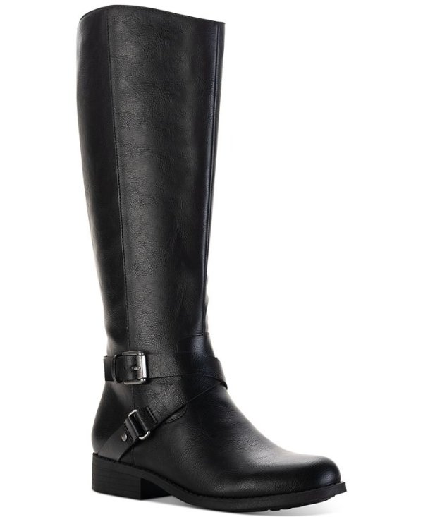 Marliee Wide-Calf Riding Boots, Created for Macy's
