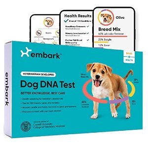 Embark 狗狗DNA检测及品种鉴定套装