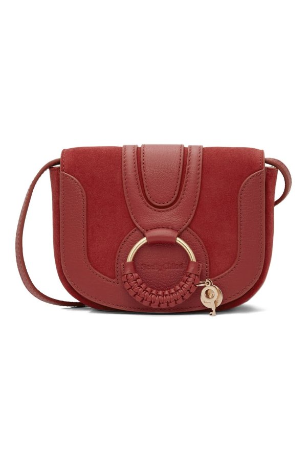 Red Mini Hana Shoulder Bag