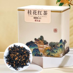 折扣码#DM15正山堂·桂花红茶100g罐装