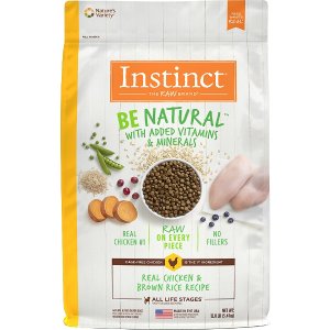 Instinct by Nature's Variety Be Natural Real Chicken & Brown Rice Recipe Dry Dog Food
