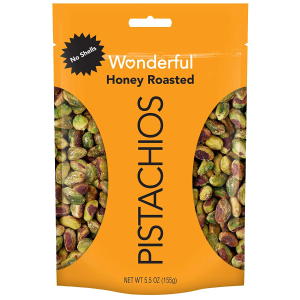 Wonderful Pistachios No Shells Honey Roasted 5.5oz