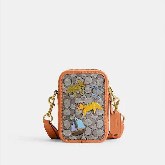 X Observed By Us Rogue Crossbody 12 In Signature Jacquard