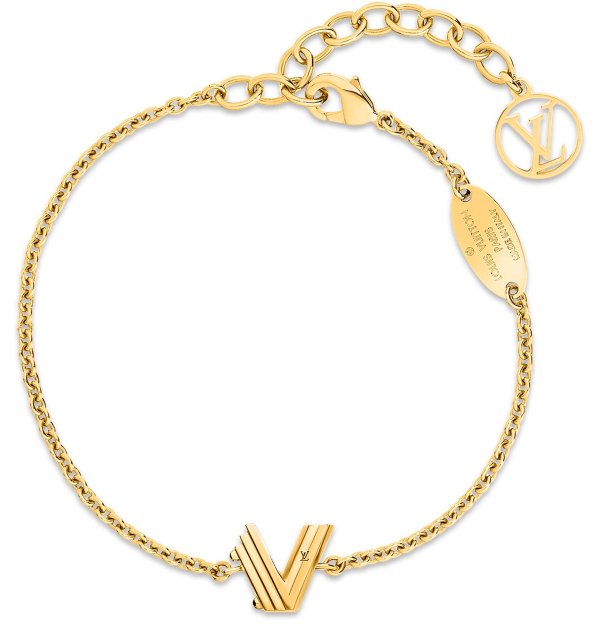 LV & Me bracelet, letter V
