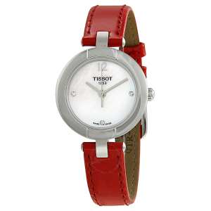 TISSOT T-Trend Pinky Mother of Pearl Diamond Ladies Watch