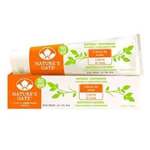 Nature's Gate Natural Toothpaste, Creme de Anise, 6-Ounce Tubes (Pack of 6)