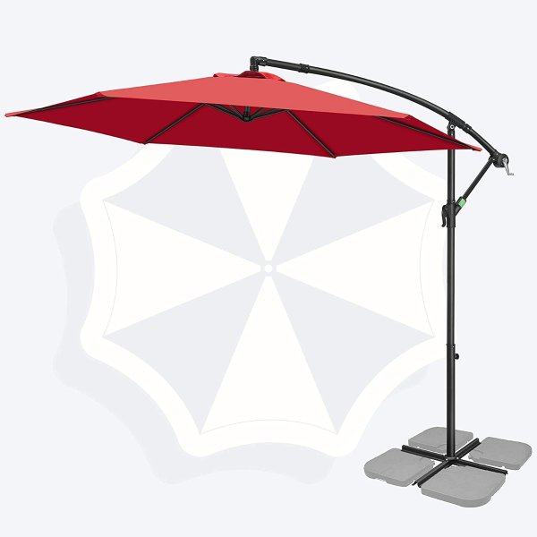 FRUITEAM Waterproof UV Protection Outdoor Umbrella