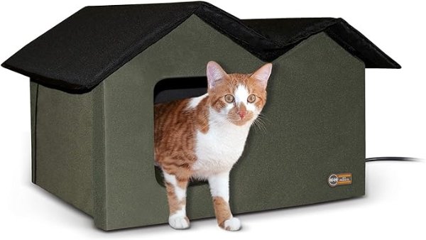 Pet Products 保暖猫咪室内外猫窝 加宽防水