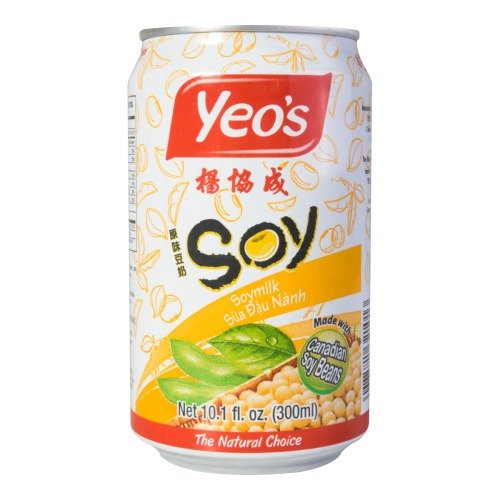 Yamibuy- 新加坡YEO'S杨协成 无添加原味豆奶 罐装 300ml