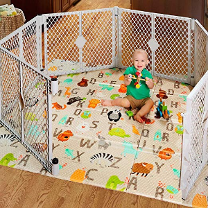 North States Baby Gate & Play Mat