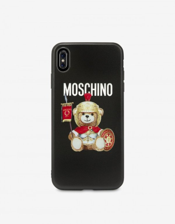 Roman Teddy Bear Iphone XS Max cover - Accessories - Women - Sale - Moschino | Moschino Shop Online
