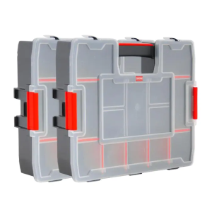 CRAFTSMAN 2-Pack 14-Compartment Plastic Small Parts Organizers