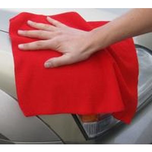 Heininger 5411 GarageMate Red Microfiber Towel 20 Pack