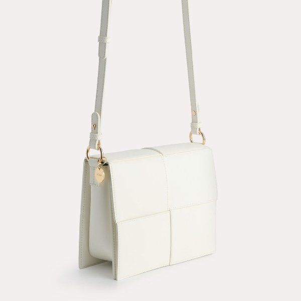 rePEDRO Mini Boxy Shoulder Bag - Chalk