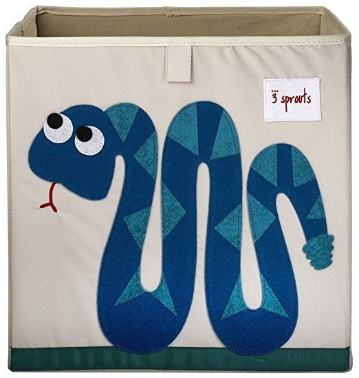Storage Box, Snake, Blue