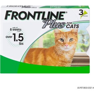 Frontline猫咪体外驱虫药 3剂
