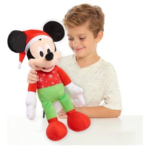 Disney Mickey and Minnie Mouse 22'' Large Holiday Plush