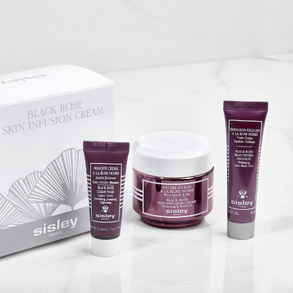 Black Rose Skin Infusion Cream Discovery Set
