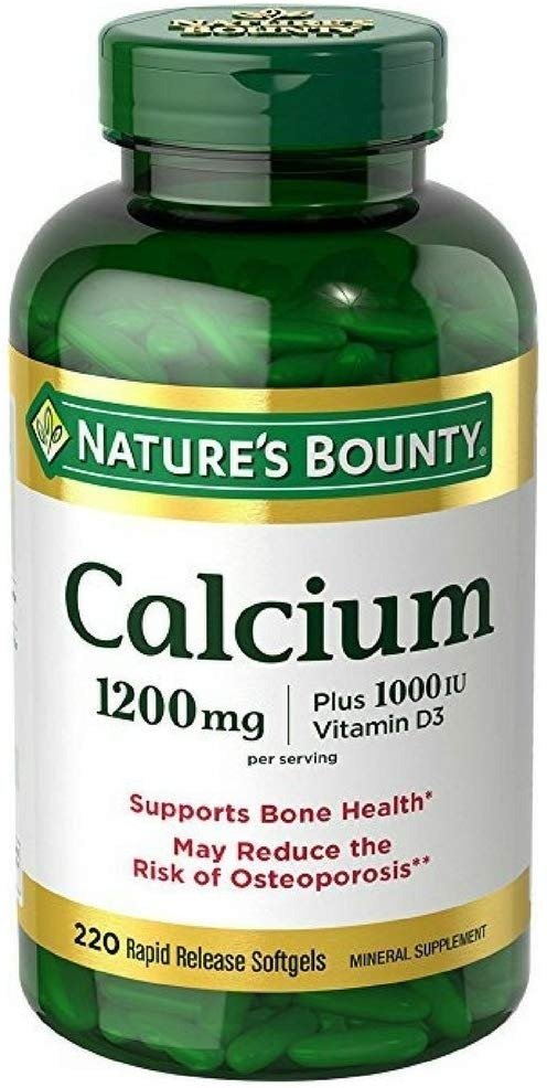 Absorbable Calcium 1200mg, Plus 1000IU Vitamin D3
