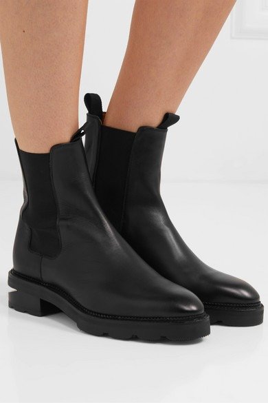Andee cutout leather Chelsea boots