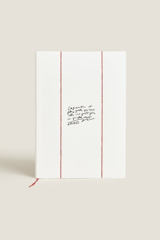 PICASSO STRIPED NOTEBOOK WITH PAGE MARKER "PICASSO SUCCESSION 2022"