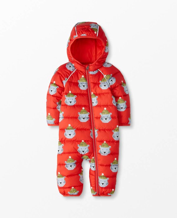 Recycled Insulated Full Zip Snowsuit