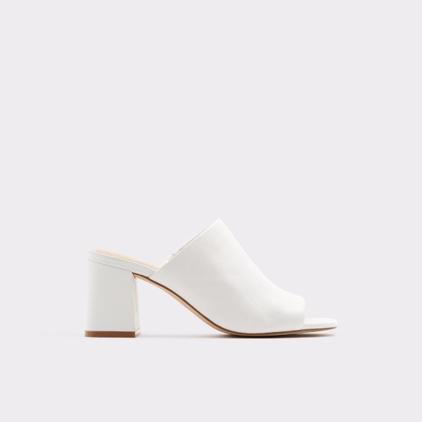 Ybyssa White Women's Block heels