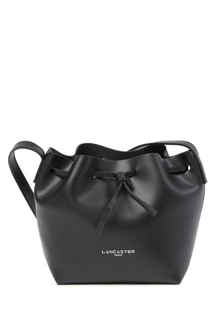 Pur Smooth Mini Leather Bucket Bag