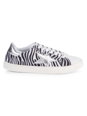 Ramsey Zebra Striped Sneakers
