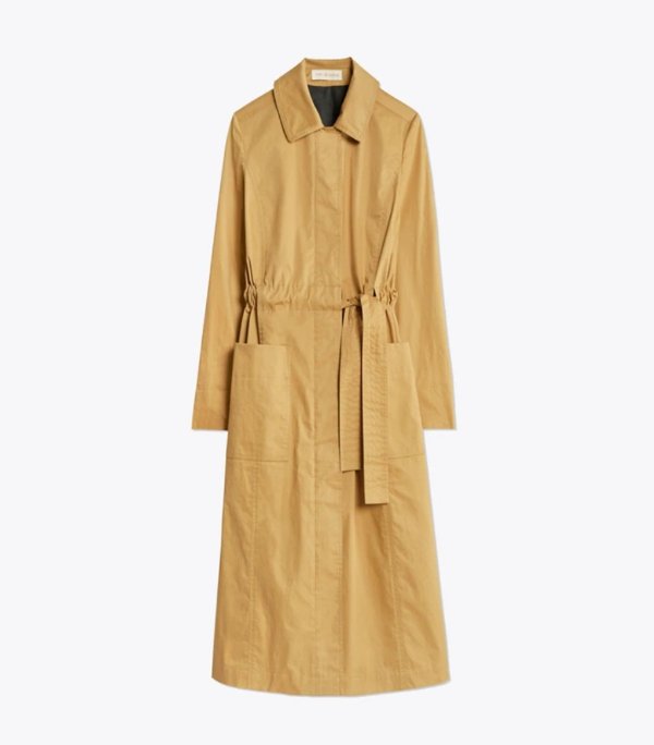 Tie-Waist Trench CoatSession is about to end