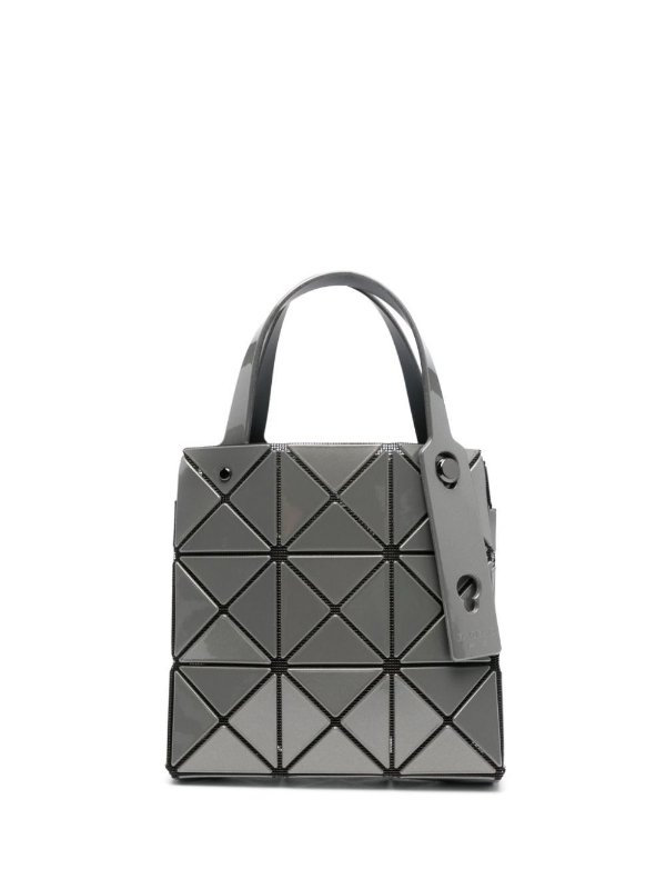 Carat geometric-panel handbag