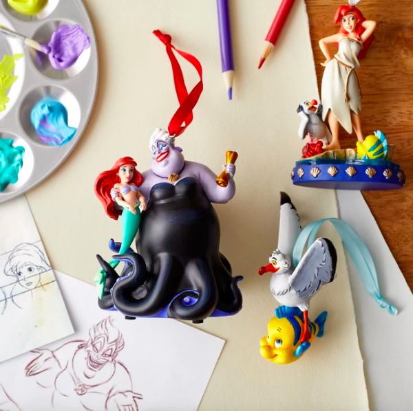 Ursula and Ariel Singing Living Magic Sketchbook Ornament – The Little Mermaid | shopDisney