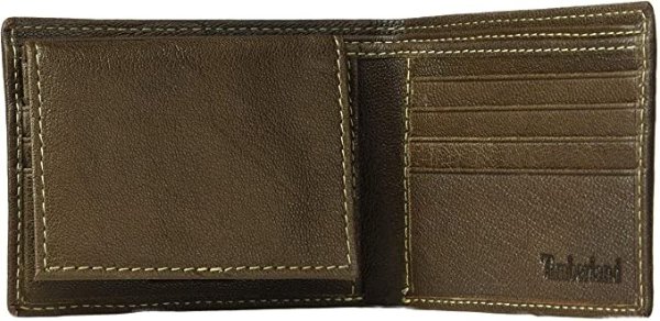 Men's Leather RFID Blocking Passcase Security Wallet