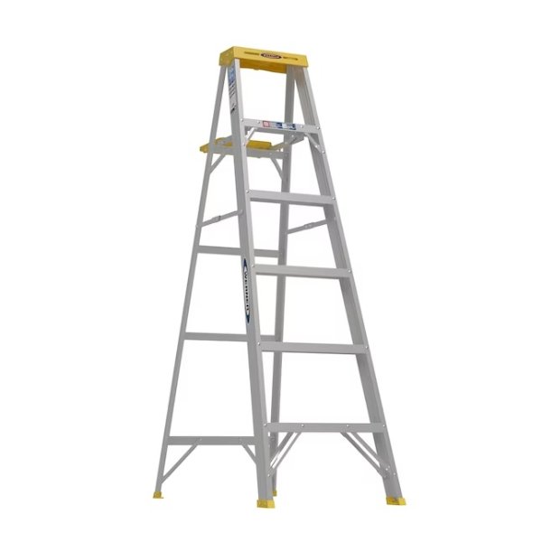 360 6-ft Aluminum Type 1- 250-lb Load Capacity Step Ladder