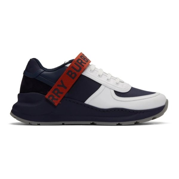 - Navy & Red Ronnie M Sneakers