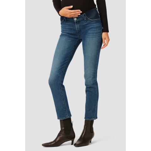 Nico Mid-Rise Straight Ankle Jean (Maternity)