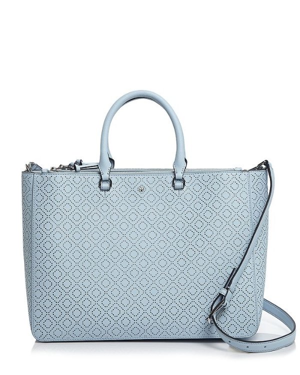 Robinson Perforated Convertible Satchel
