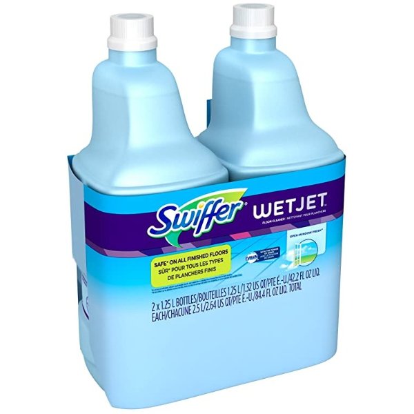 Wetjet Hardwood Floor Mopping and Cleaning Solution