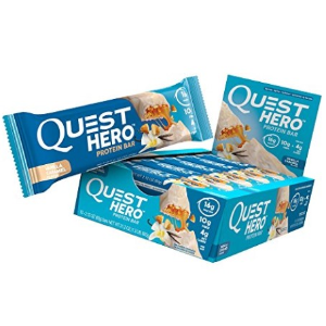 Quest Nutrition 蛋白能量棒香草焦糖口味 10条装 好价入