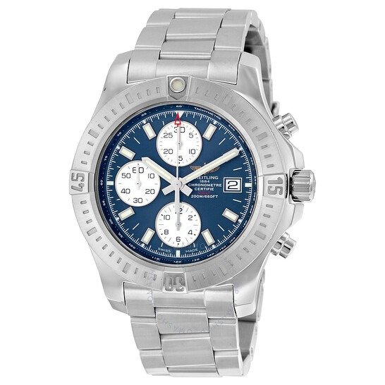 Colt Chronograph Automatic Mariner Blue Dial Stainless Steel Men's Watch A1338811-C914SS