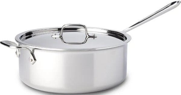 6-Qt. Deep Saute Pan / Stainless - Second Qaulity