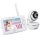 VM5261 5” Digital Video Baby Monitor with Pan & Tilt Camera, Wide-Angle Lens and Standard Lens, White
