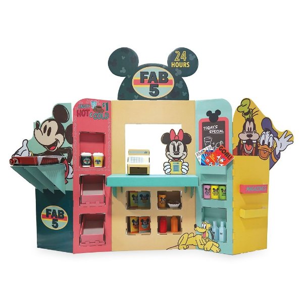 Mickey Mouse and Friends Cardboard Quick Mart | shopDisney