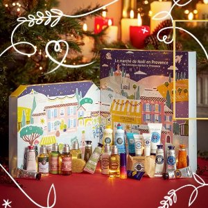 L‘occitane 欧舒丹2020圣诞日历开售 2款可选 送礼佳品