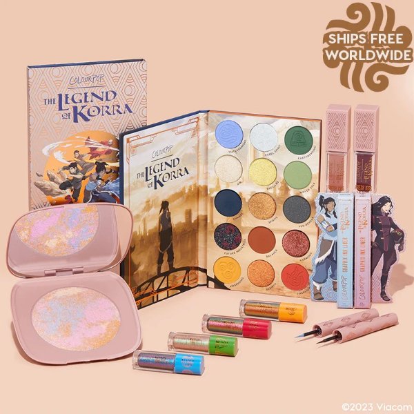 Legend of Korra x ColourPop Collection - Full Collection Set