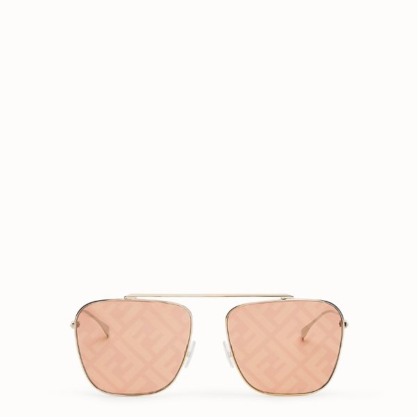 Metal sunglasses with FF logo - FF FAMILY | Fendi | Fendi Online Store