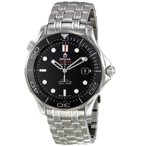 Omega Seamaster Black Dial Automatic Steel Men's Watch, 212.30.41.20.01.003