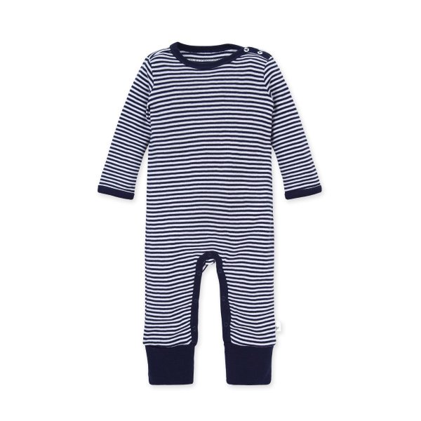 Classic Stripe Organic Baby Convertible Footie Jumpsuit